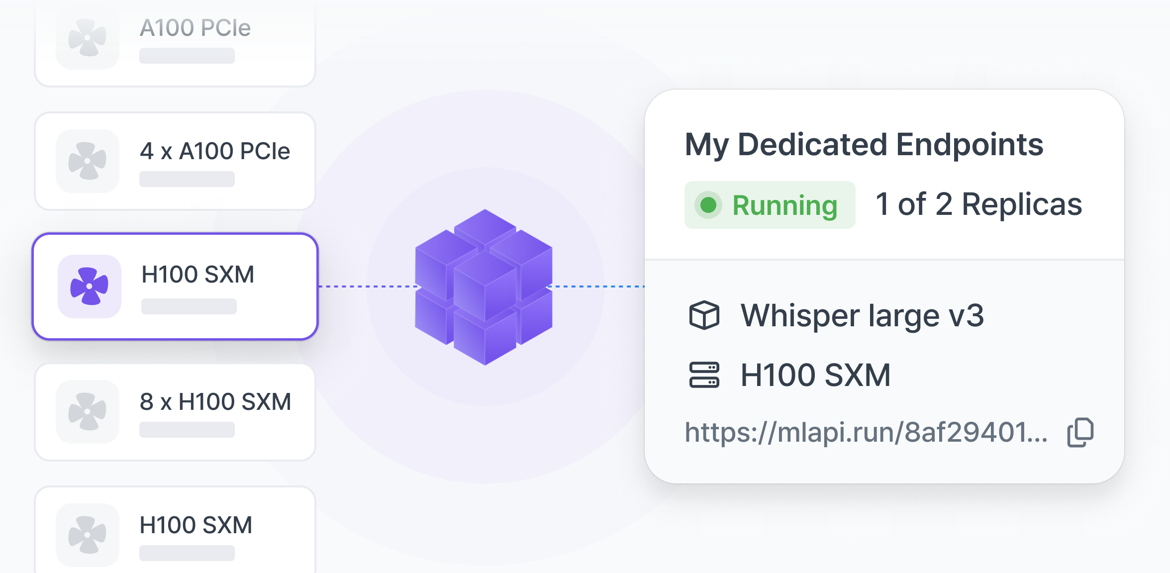 Dedicated ML API